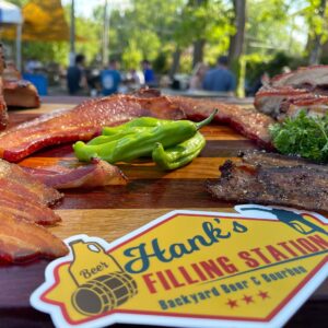 Hank's Backyard-smoked Bacon & Ribs