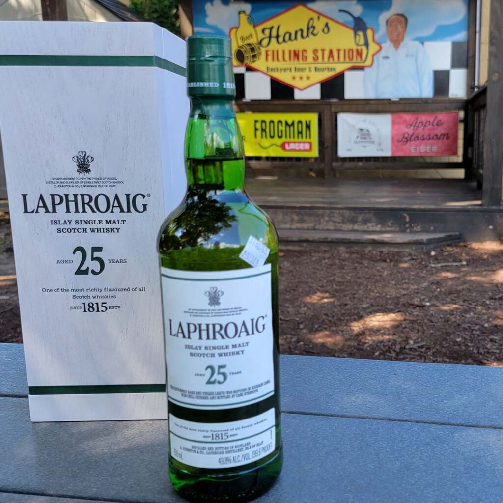 Laphroaig Scotch Whisky @ Hank's