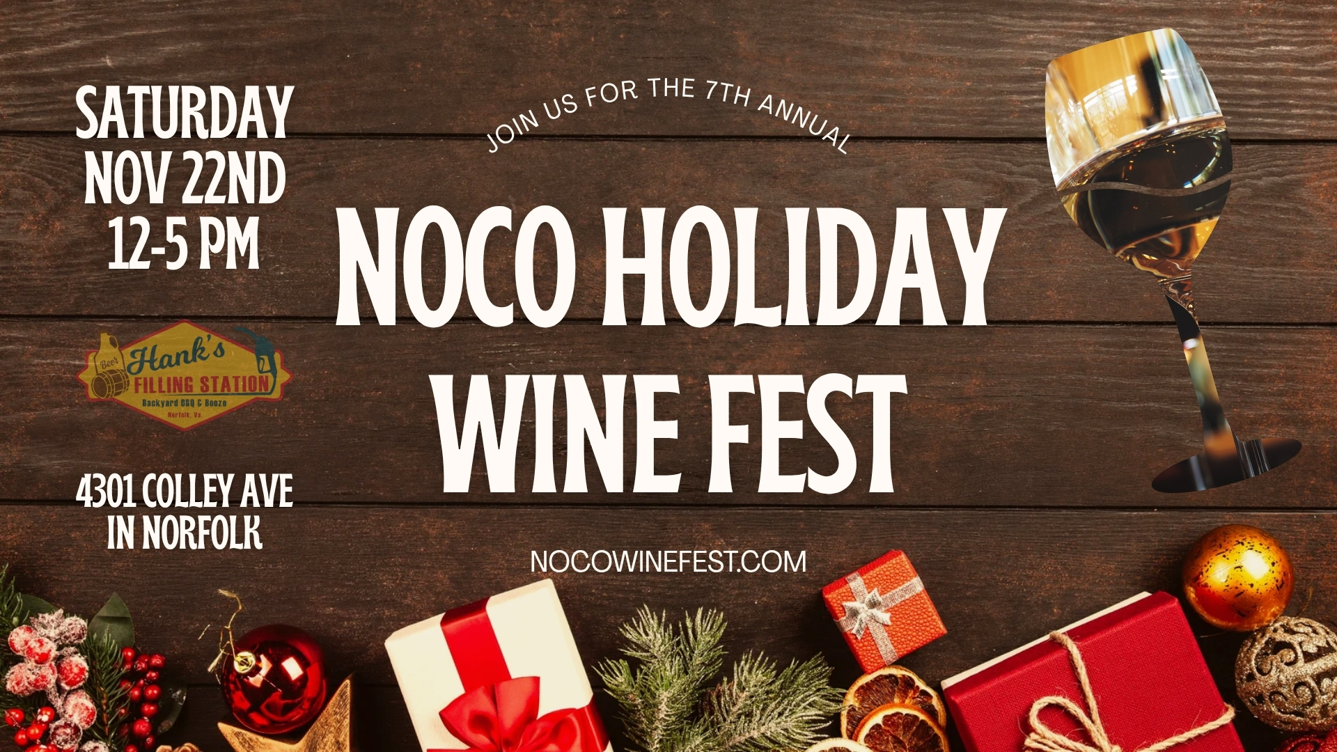 7th Annual NoCo Holiday Wine Fest