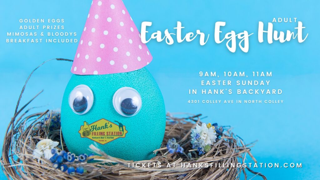 Adult Easter Egg Hunt @ Hank's